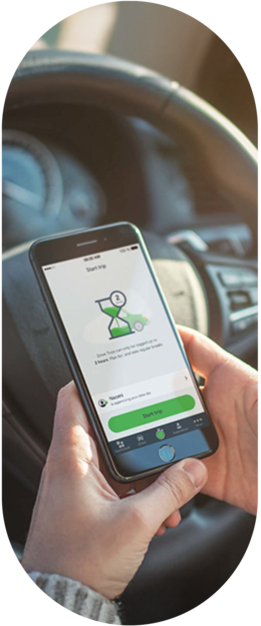 native mobile app development driver safety solution
